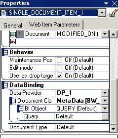 Step-10 Set the below data binding properties for the Single Document