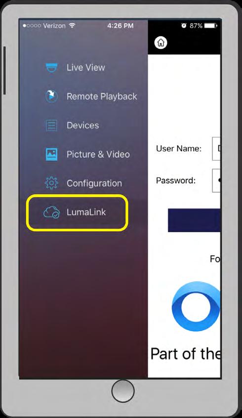 Connect your smartphone or tablet to the internet before adding devices. Method 1: LumaLink Be sure you have the latest version of the mobile app: Android: Version 4.3.