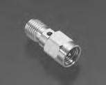 0GHz Stainless, Passivated Mechanical 1055047-1 In-Series Adapter, Jack to Plug, Connector Saver Plane 18.3 [.720] 13.3 [.524] Plane 7.9 [.312] Hex.