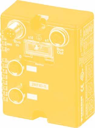 I/O block modules BL compact Examples of housing styles BL compact I/O block modules are available in three different housing styles: The smallest version M12S without power supply (only for