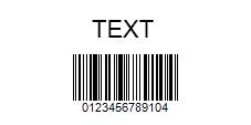Set text rotation depending on the reference code In the section "Text definition" the text orientation can be set relative to