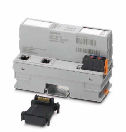 Axioline F bus coupler for PROFINET Data sheet 105731_en_04 PHOENIX CONTACT 2016-01-04 1 Description The bus coupler links a PROFINET network with the Axioline F system.