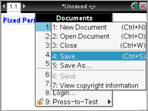Open a new document by pressing c > New Document > Add Notes. 2. Type Fixed Perimeter Rectangles.