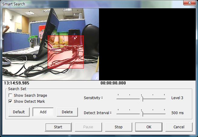 SecuGuard Basic 2. Playback Sharp: Click Sharp button to increase image sharp level.
