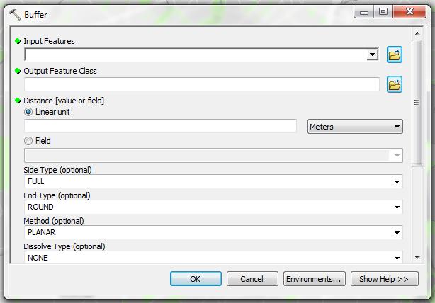 OUTPUT FEATURE is the new shapefile that will be created. The default is to save the new file in the same folder.