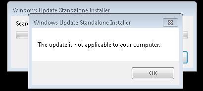 NOTE: In case system doesn t contain the latest windows updates with service packs