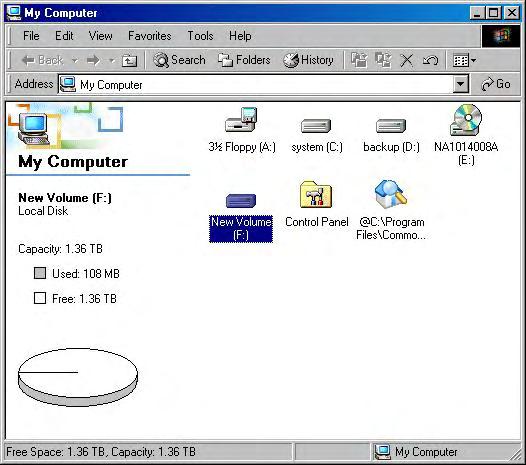 4.2 ALLOCATING PARTITION ON WINDOWS XP AND SERVER 2003 (32/64BITS) Before