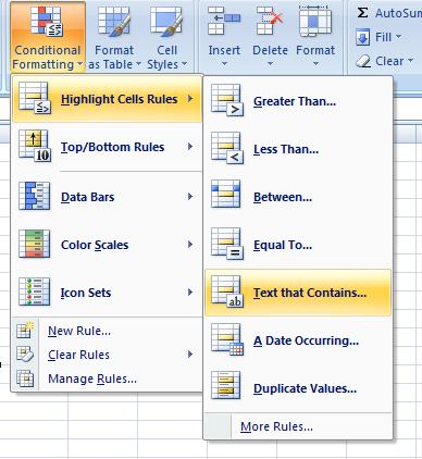 Conditional Formatting Conditional Formatting is based on fulfillment of a condition. f the condition is true, formatting takes and no action otherwise. 1.