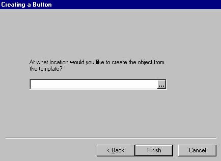 2. At this menu, select what location you want to create the object from the template and click