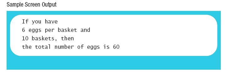 Variables and Values Download EggBasket.