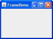 JFrame, JDialog, and JApplet Each standalone application has at least one top-level container. (JFrame) Every top-level container has a content pane which contains other components.