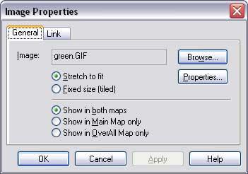 To remove a picture from the map 1. Click on the picture. 2. On the menu bar, choose Edit > Delete.