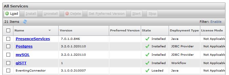 Select the cluster of server where the service will be installed and click the