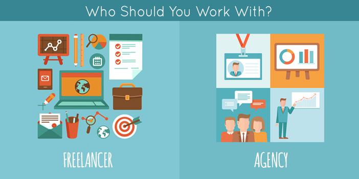 project and in case you re content with their work, you ll sign an agreement. Freelancer Or Agency Keep in mind the fact that a freelancer can just do as much as he/she is able to.
