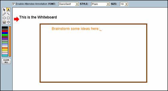 created separate from any of your slides sets and can be useful for brainstorming, sketching ideas, meeting summaries or even flowcharting.