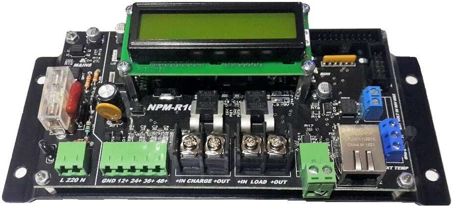 NPM-R10 SNMP DC - dual current sensor / Charge + Load current 50