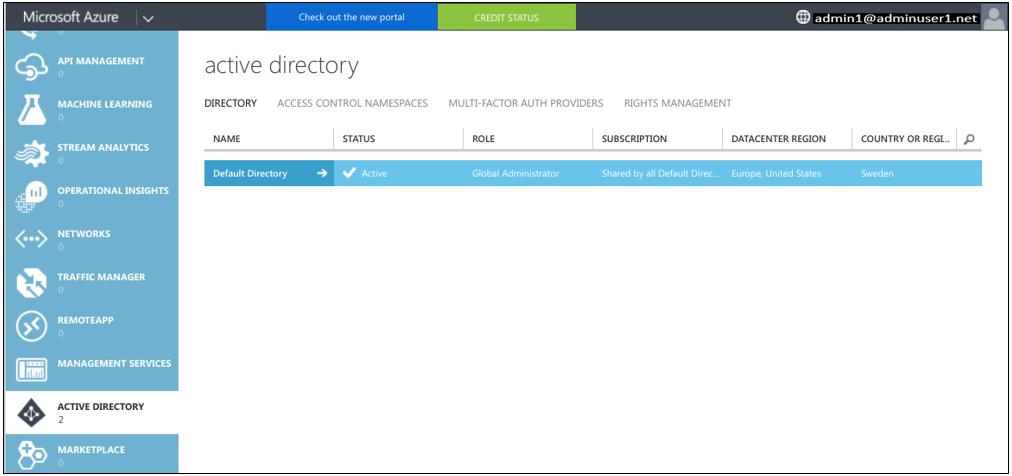 Setting up Microsoft Azure Active Directory Perform the following steps to configure Azure AD: