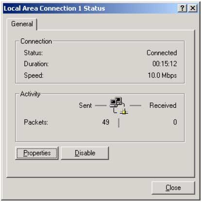 3 - Configuring Client Computer 3.2.3 On Windows 2000 1) On the Windows desktop, click Start/Settings/Network and Dial-Up Connections.