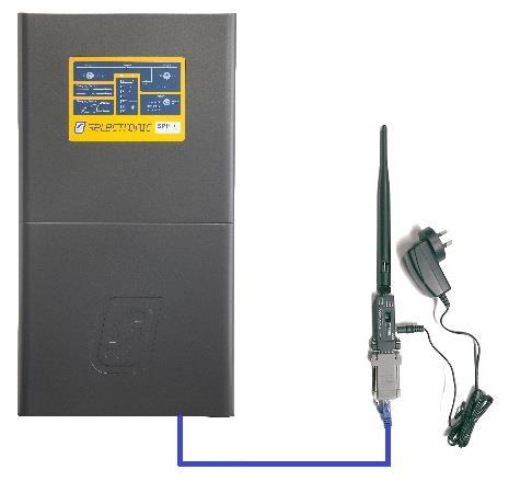 The Local Wireless RS485 device is always connected last (see fig. 4 and 5). The termination resistor is always set in the SP PRO. The termination resistor is not set in any of the KACO inverters.