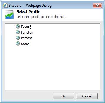 download link. 10. In the Rule description field, click specific profile to open the Select Profile dialog box. 11.