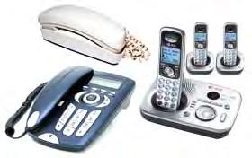 corded, cordless, VoIP and satellite