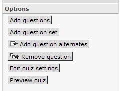 4. Add Questions to the Survey from the Question Database From the Quizzes/Surveys