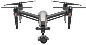 DJI Inspire 2 Aircraft Model T650 Weight 7.58 lbs (3440 g, including propellers and two batteries, without gimbal and camera) Max Takeoff Weight 8.82 lbs (4000 g) Vertical: ±1.64 feet (0.5 m) or ±0.
