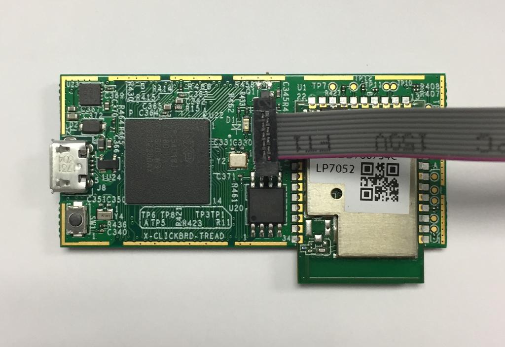 The module may also be mounted on to an OM40006 baseboard from Embedded Artists.