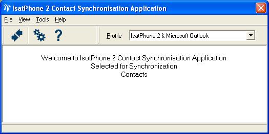 Select Microsoft Outlook or MS Outlook Express to synchronise with your phone and click OK. Click the Synchronise icon on your computer application.