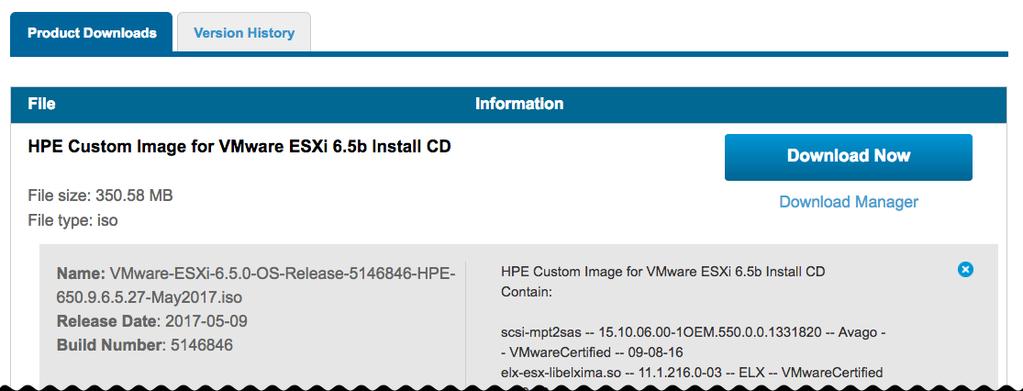 Optimized OEM Custom Images from VMware Partners ISO or offline bundle from your favorite