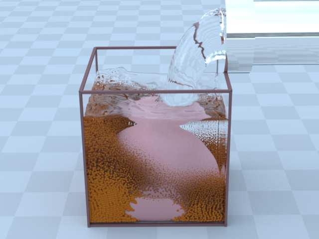 31, 4 (July), 62:1 62:8. AKINCI, N., CORNELIS, J., AKINCI, G., AND TESCHNER, M. 2013. Coupling elastic solids with sph fluids. Journal of Computer Animation and Virtual Worlds.