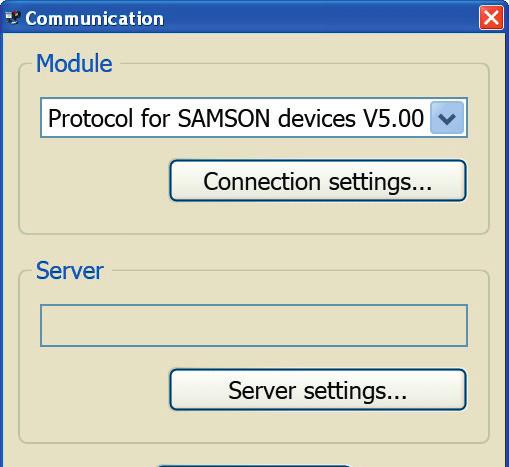 Menu bar 2.6.2 Establishing communication with the device Perform the action described once after opening a document to allow TROVIS-VIEW to find the connected device.