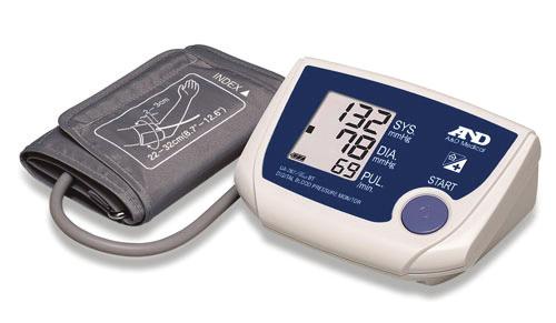 Blood Pressure The wireless blood pressure device is an upper arm automatic blood pressure monitor which uses the oscillometric method of blood pressure measurement.
