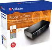 Verbatim Hard Drives Verbatim External Hard Drives Store and carry your digital working files on Verbatim portable USB Hard Drives, the truly mobile, well