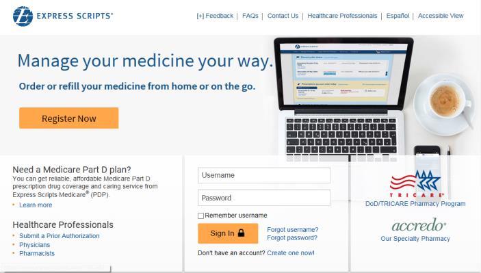 Express Scripts Registration Members use express-scripts.com and the Express Scripts mobile app to manage their medications and prescription benefit plan.