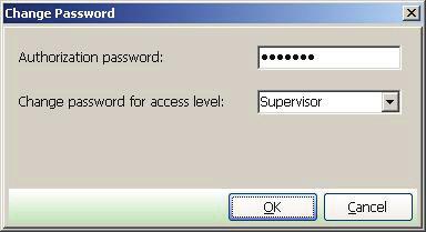 8. A confirmation message is displayed. Click Yes to change the password. Fig. 3-14 Change User Password The password must contain at least 4 but no more than 7 alphanumeric characters.