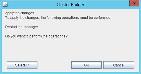 starting the cluster 1.
