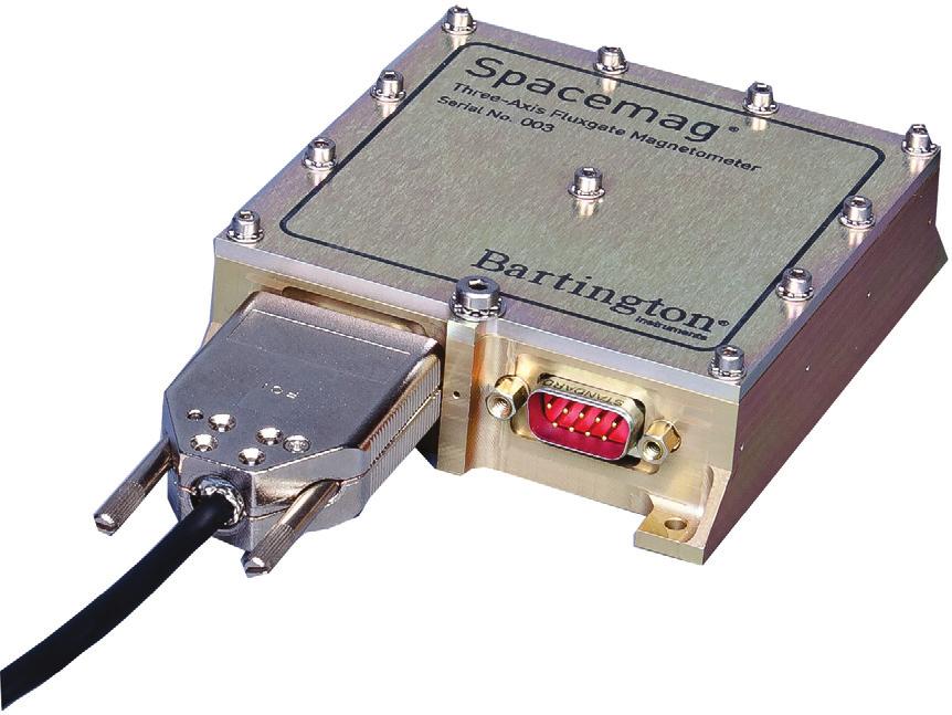 Spacemag & Spacemag-Lite Three Axis Magnetometer Bartington Spacemag & Spacemag-Lite Three-Axis Magnetometers Bartington Defence & Space offers two fluxgate magnetometers for spaceflight applications.