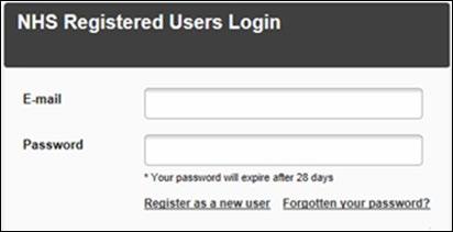 Logging in Before logging in, make sure you have activated your account by clicking on the link included in your registration email.