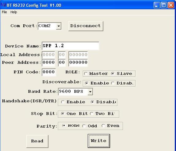(Input) Pin 8 RTS (data output) Pin 4 DSR (Input) Pin 9 DC 5v power