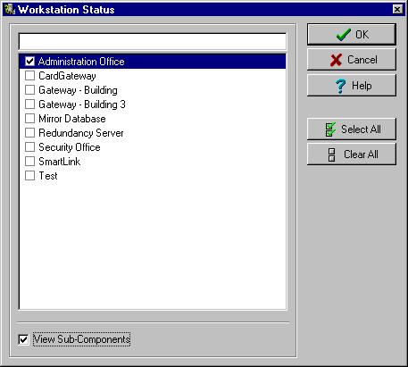 Using an Extended Selection Box Selecting Components An extended selection box allows you to view all components of a drop-down list by right-clicking on the list.