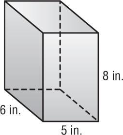 A rectangular prism is a three-dimensional shape that has two parallel and congruent sides, or bases, that are rectangles.
