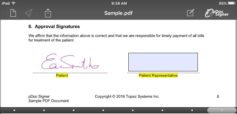 4.5 Signing Existing PDF Signature Fields pdoc Signer also supports signing of existing PDF digital signature fields.