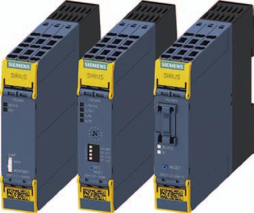Safety Relays SIRIUS 3SK General Data Overview SIRIUS 3SK safety relays SIRIUS 3SK safety relays are the key elements of a consistent, cost-effective safety chain.