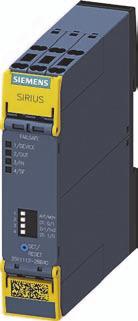 Safety Relays SIRIUS 3SK General Data Parameterization 3SK112 and 3SK1112 with DIP switch The 3SK112 and 3SK1112 safety relays are configurable safety relays.