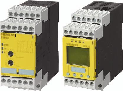 Safety Relays SIRIUS 3TK28 With special functions Overview 3TK281-1 speed monitors The speed monitor combines two safety functions in one unit by continuously monitoring machines and plants for