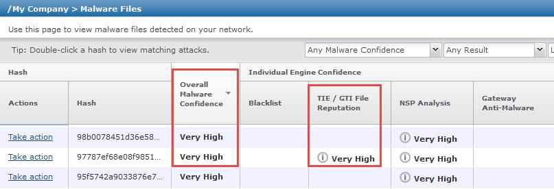 5 Integration with McAfee Threat Intelligence Exchange Viewing Threat Intelligence Exchange detection in the Manager 6 Enter the port that the Sensor must use to communicate with McAfee epo.
