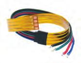 TLCIP12HWRGB - 12" Output Power Connector Includes wire pigtail end and (1) female flex tape connector.