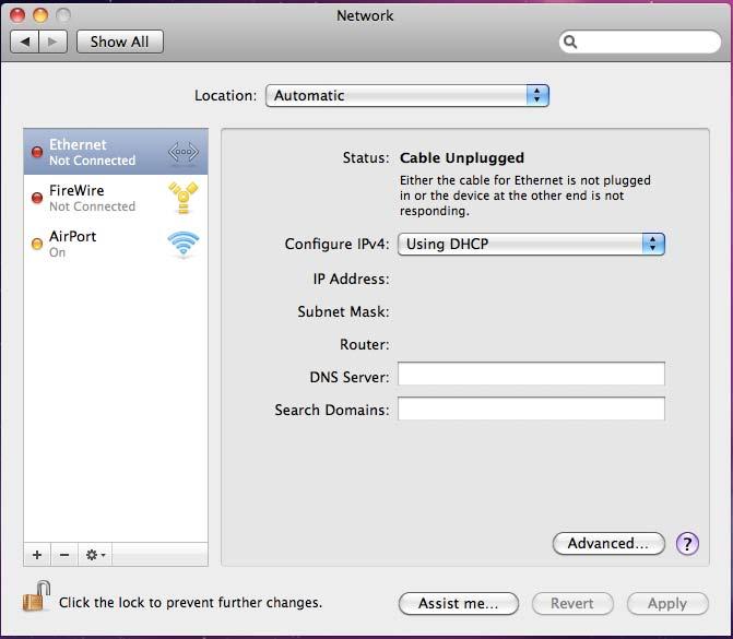 One common test is to connect a 56K serial modem to the USB TO RS232 adapter. Go to System Preferences and click on Network.