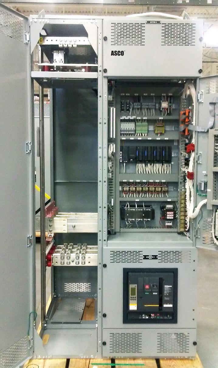 Figure 3: Front-connected UL 891 PCS equipment.